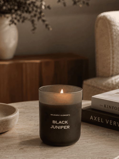 ELEMENTS<br> Black Juniper Scented Candle