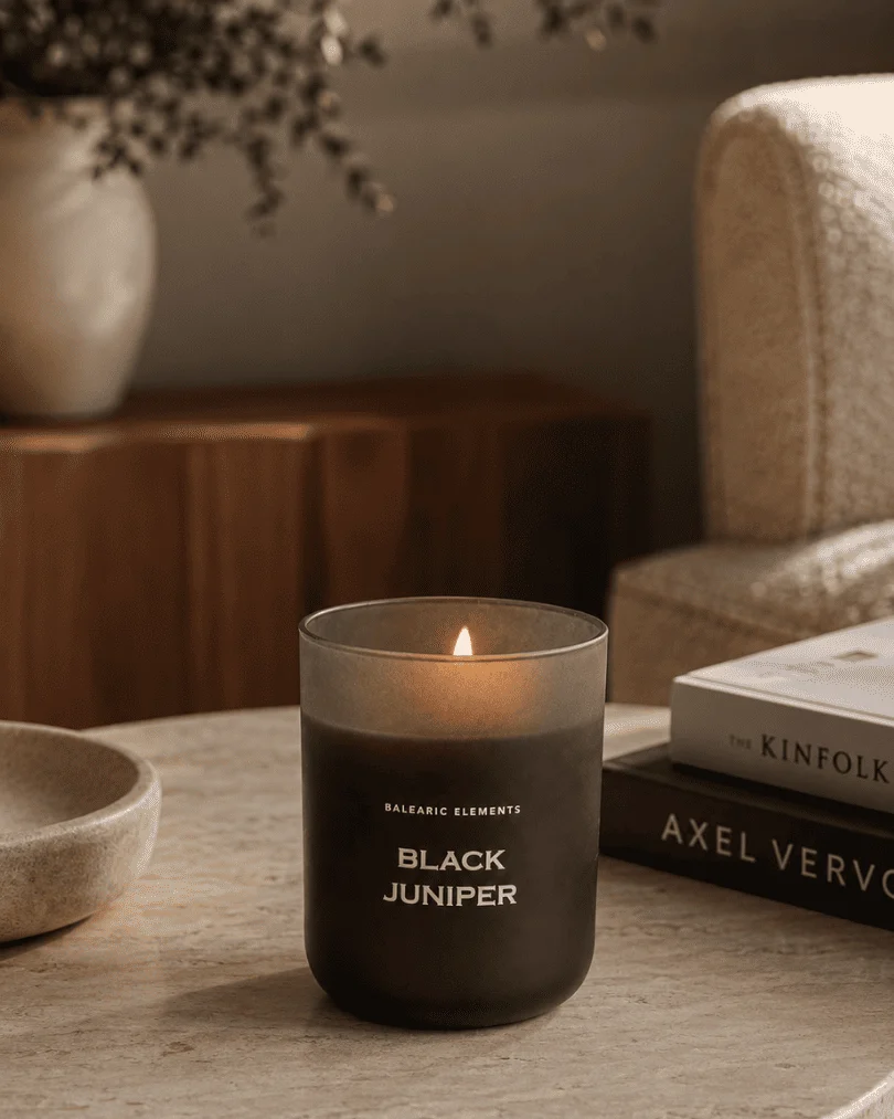 Black Juniper Scented Candle