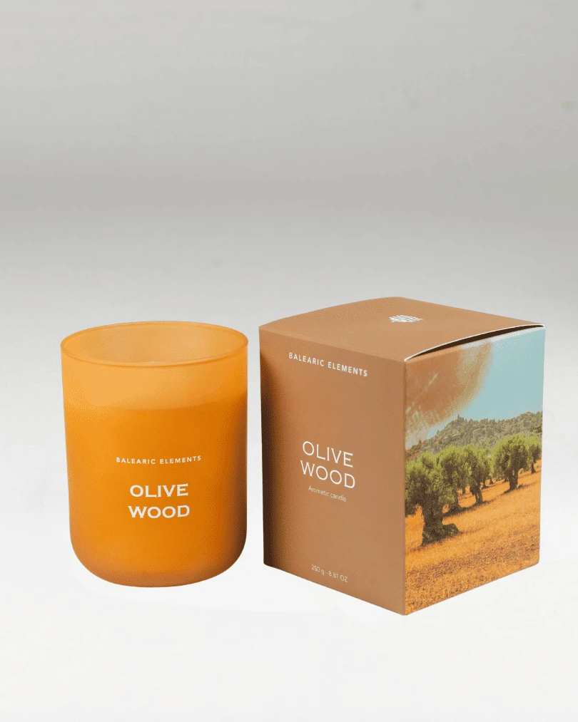 Olive Wood Scented Candle