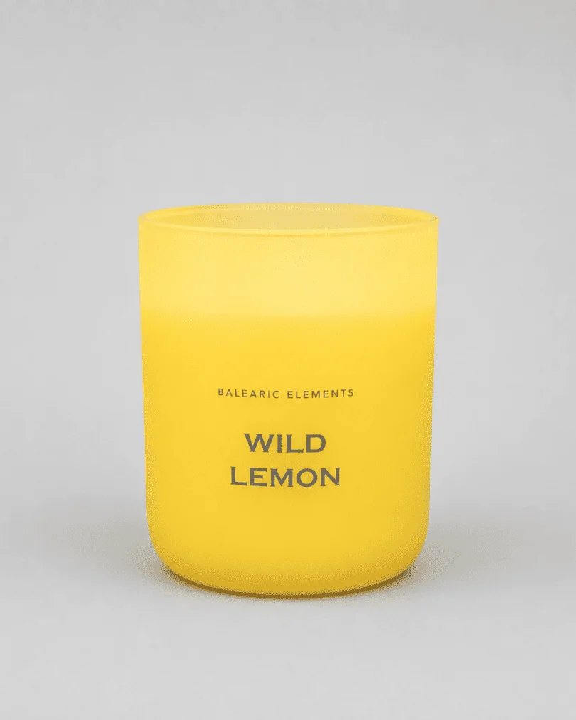 Wild Lemon Scented Candle