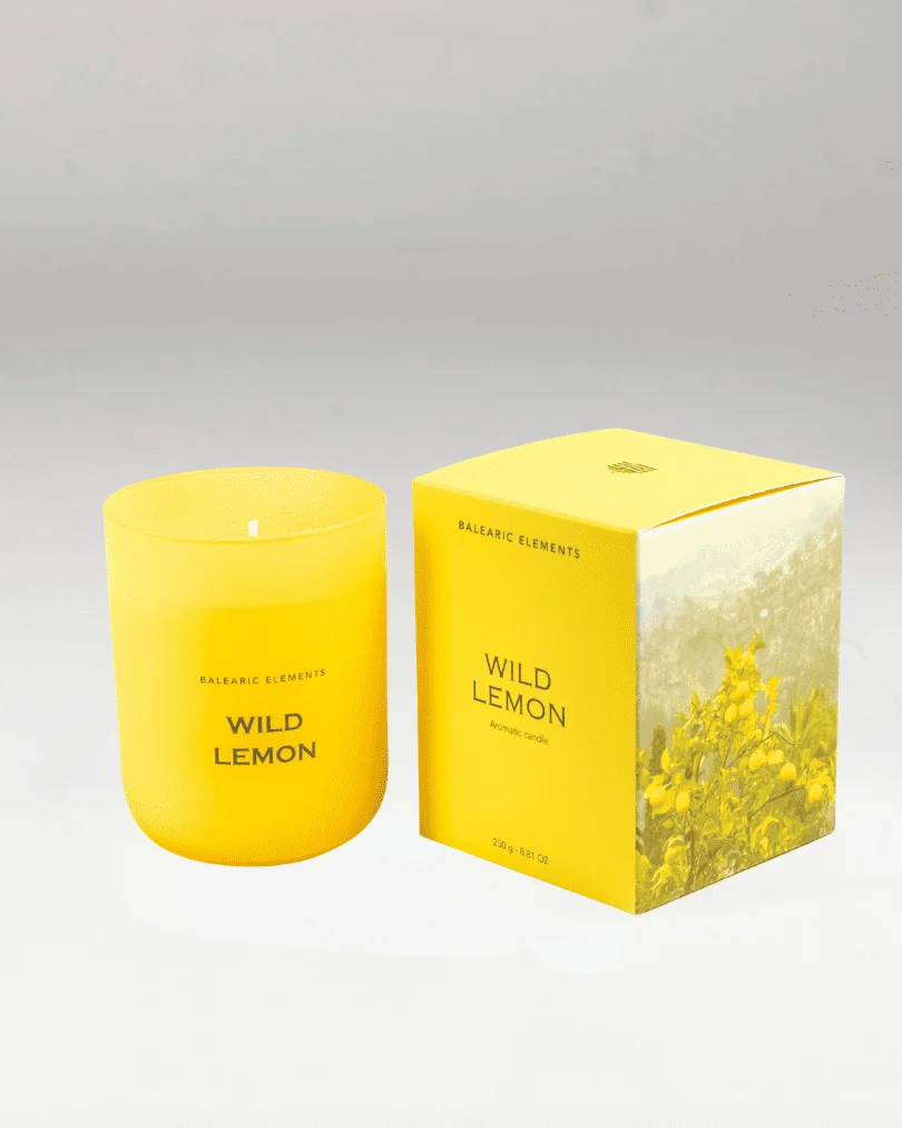 Wild Lemon Scented Candle
