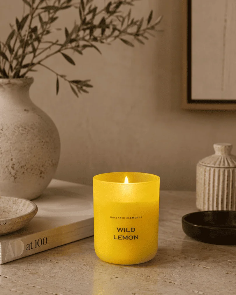 Wild Lemon Scented Candle