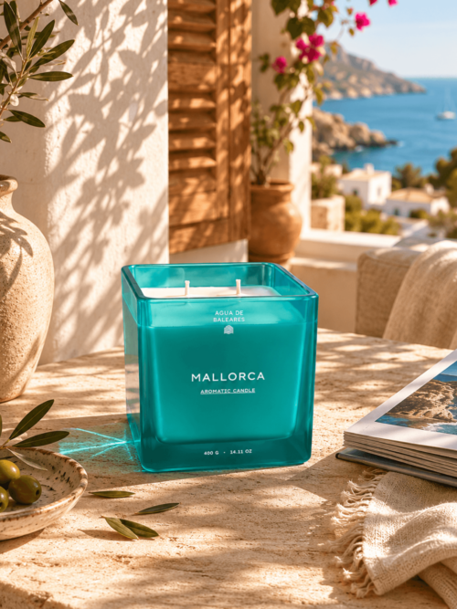 MALLORCA<br> Aromatic Candle 400 g | The Magic of the Mediterranean in Large Format