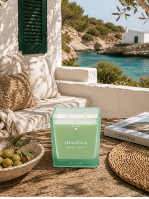MENORCA <br> Aromatic Candle 220 g | The Authentic Soul of the Island